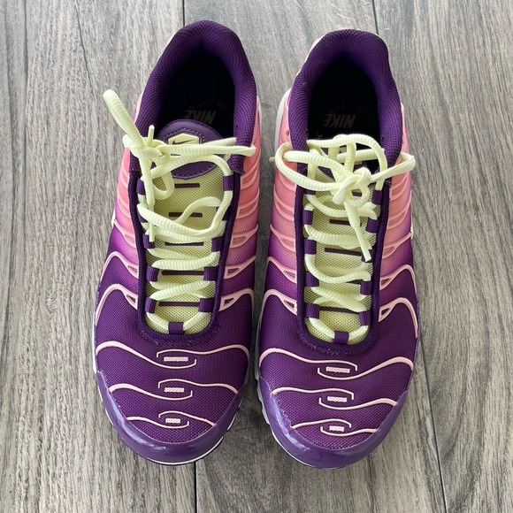 Nike‎ Air Max Plus TN Running Shoes Youth 7Y Lucky Charms Purple Sneakers AV7962 main image 5